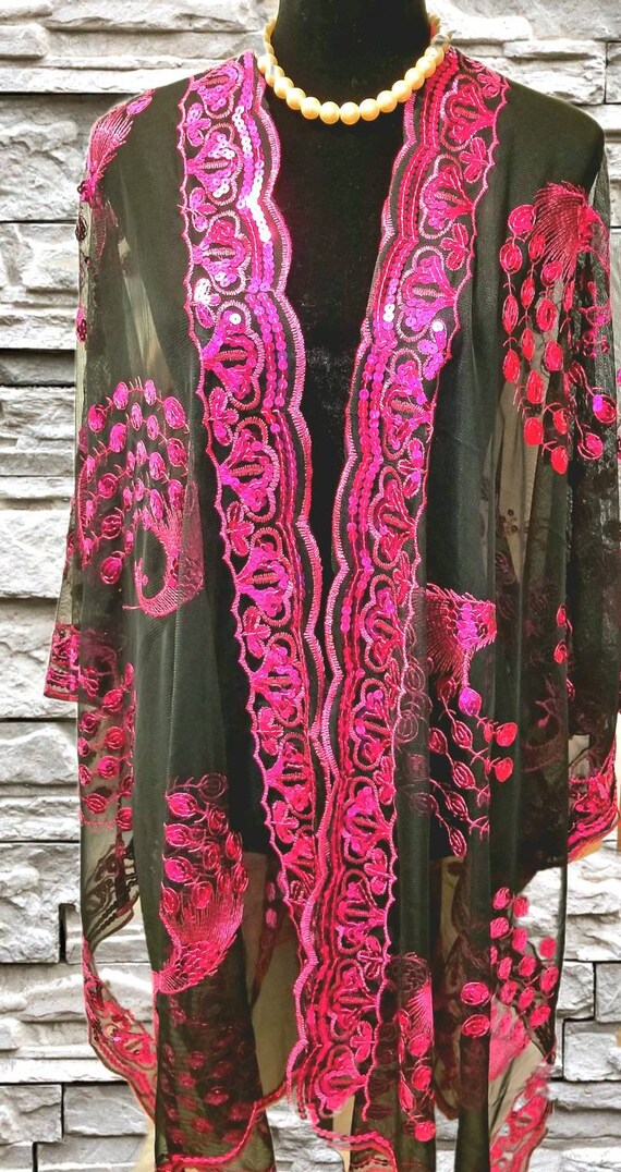 hot pink sequin jacket