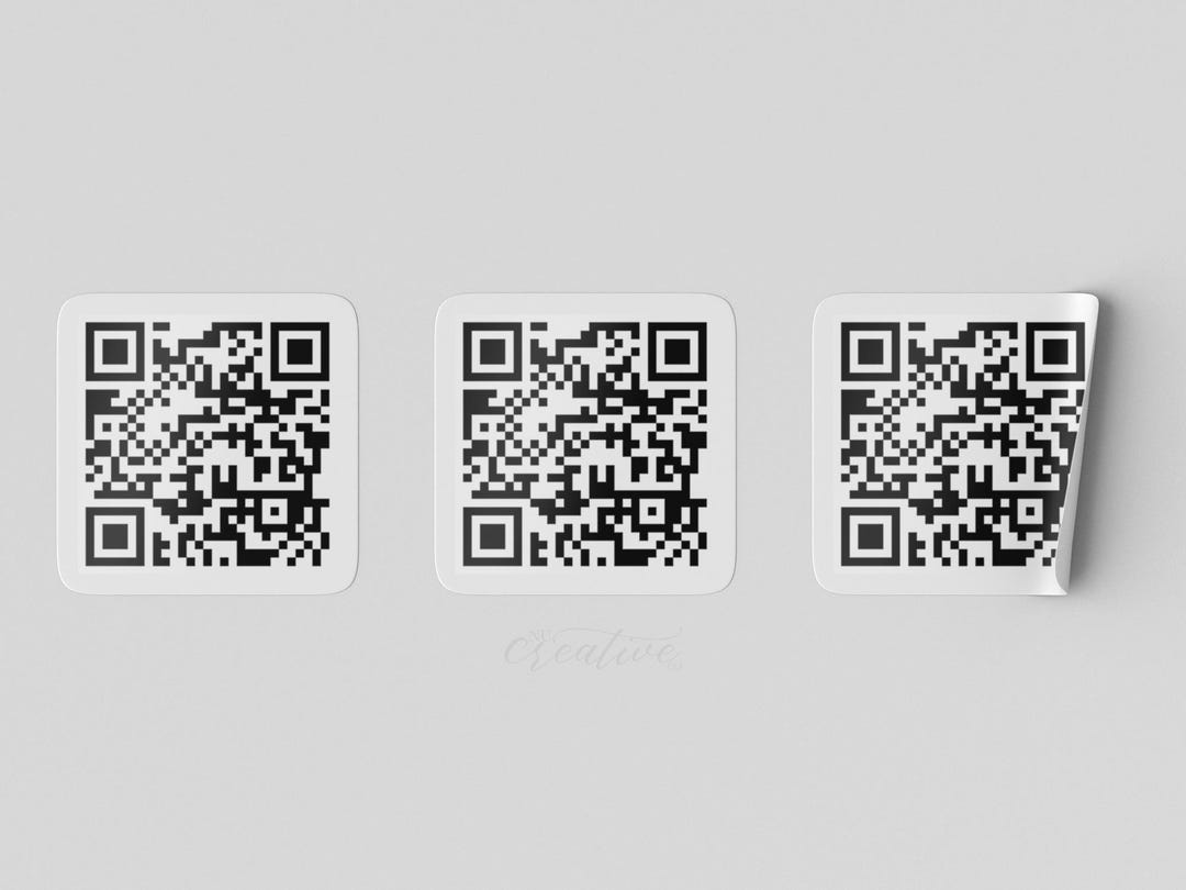QR Code Custom Scan Stickers Labels Reorder Review 1
