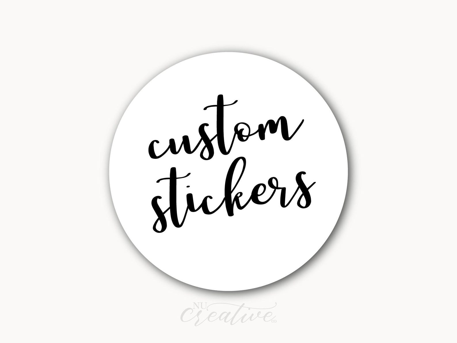 Custom Stickers - Custom Picture Stickers - Custom Logo Stickers ...