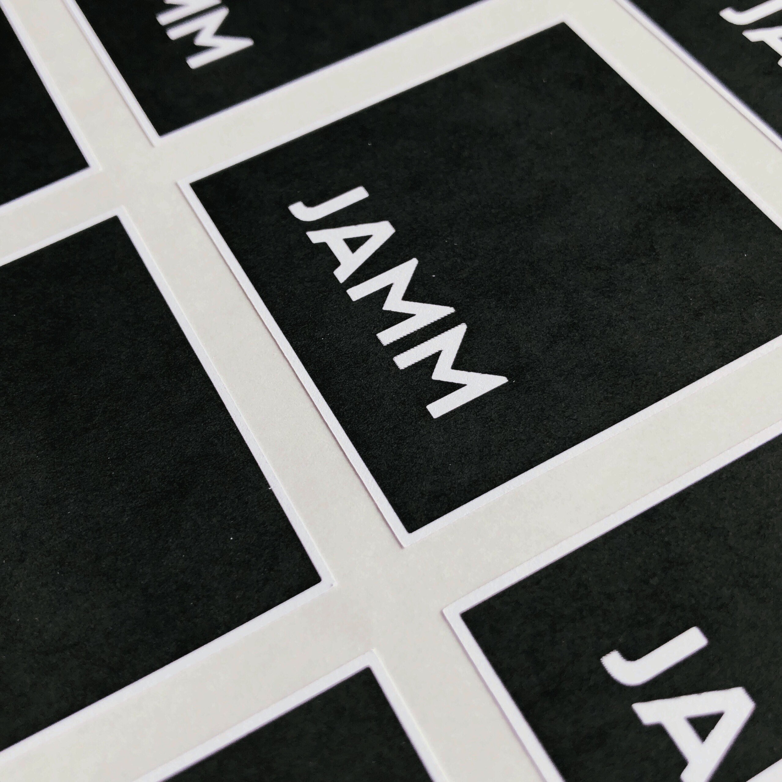 Custom square LOGO stickers labels with your business logo Etsy