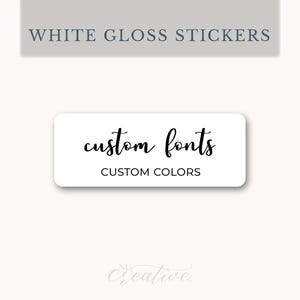 Return Address Label, Resistant Address, Wedding Invitation Event Family Surname Label, text stickers, Address Envelope, Personalized %pro