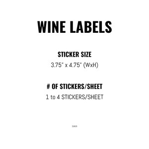Personalized Real Foil Thank You Wine Label Rose Gold Silver Copper Gold Rainbow Metallic Mitzvah Wedding Event Birthday Wine Bottle %pro image 3