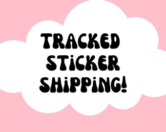 Tracked Sticker Shipping | Upgrade for Sticker Shipping