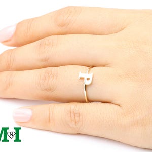 Script Ring Personalized Ring Custom Ring Solid Yellow Gold | Etsy