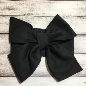 TIED Black Glam Headwrap Headband Toddler Big Bows Infant Baby Little Girl Headwraps Headbands Hair Turban Sale
