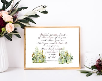 Elder Sophrony of Essex, Orthodox Christian, Mother's Day Gift, Tea Lovers, Art Print, Wall Decor