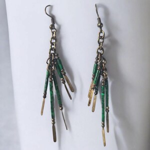 Upcycled Dangle Earrings