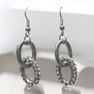 Upcycled Dangle Earrings