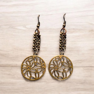 Upcycled Dangle Earrings