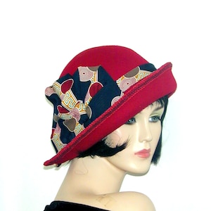 1920's hat - The Mary - You CUSTOM create this Miss Fisher MEMORIAL cloche