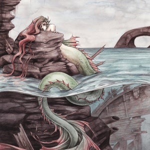 Fantasy Art Print - Mermaid