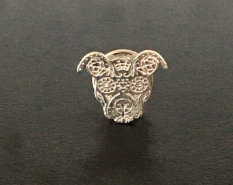 Licensed Cukur (The Pit) Logo Ring - Solid 925 Sterling Silver, Made In Turkey, Gift Box