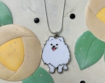 Pomeranian Charm Necklace - FREE SHIPPING