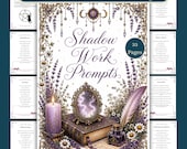 300 Shadow Work Prompts: Book of Shadows Grimoire Insert Pages (PDF Download)