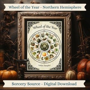 Wheel of the Year Northern Hemisphere, Pagan Celebrations Calendar, BOS Pages