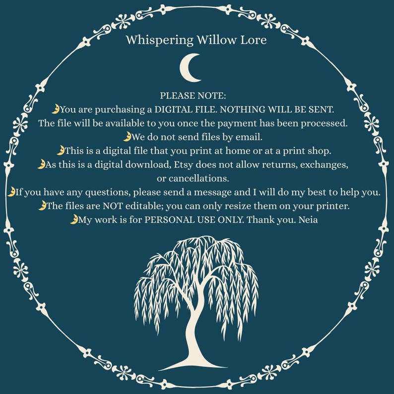 Recepten wierook en oliën Dark Arts, Grimoire-pagina's Book of Shadows, Black Magic BOS-pagina's afbeelding 6