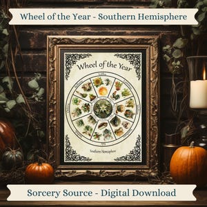 Wheel of the Year Southern Hemisphere, Pagan Celebrations Calendar, BOS Pages