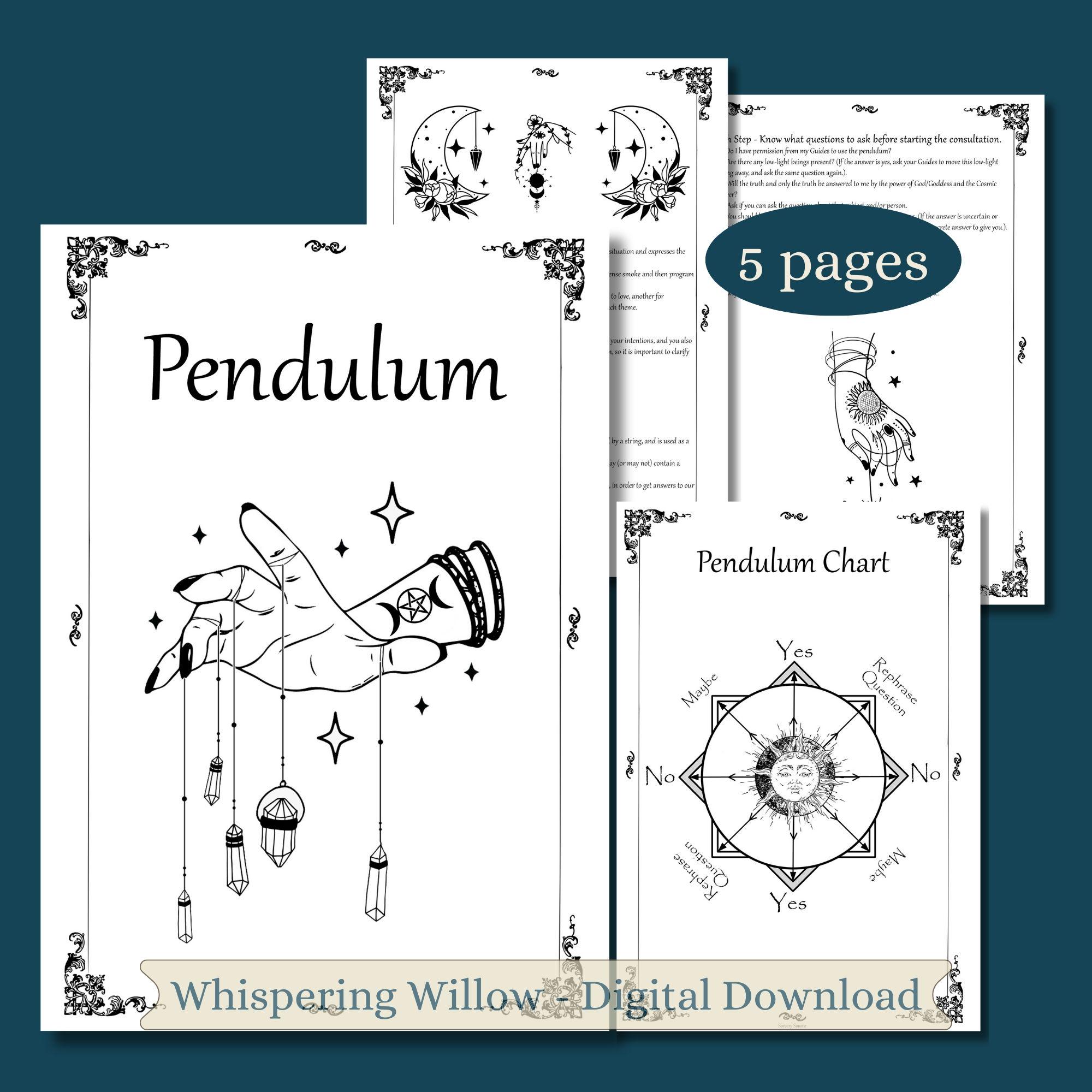 Natural Stone Radiesthesia Pendulum For Dowsing Spiritual Divination Wicca Healing Crystal Cone Pendule Chain Jewelryqc6011 - View #7
