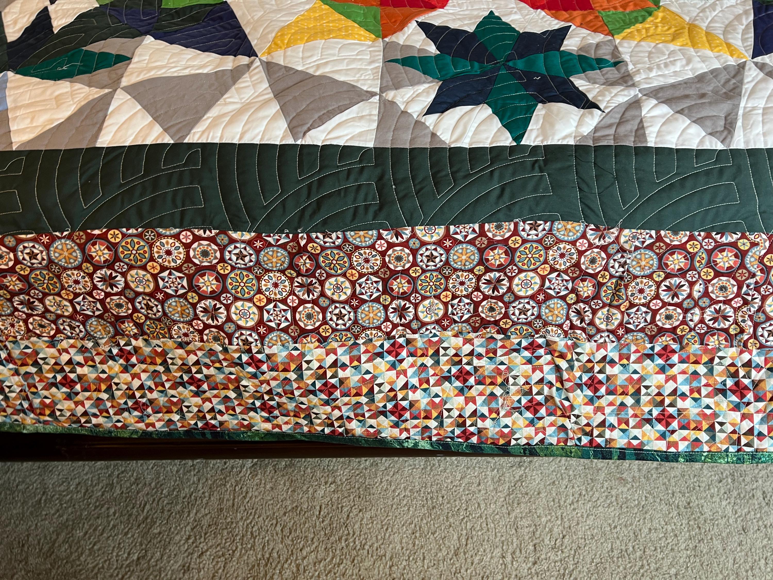 King-size Quilt in Alaska Pattern - Etsy
