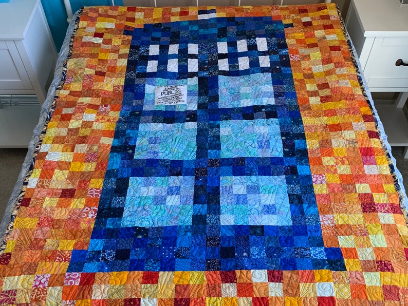 Twin Size TARDIS Dr Who Quilt image 7