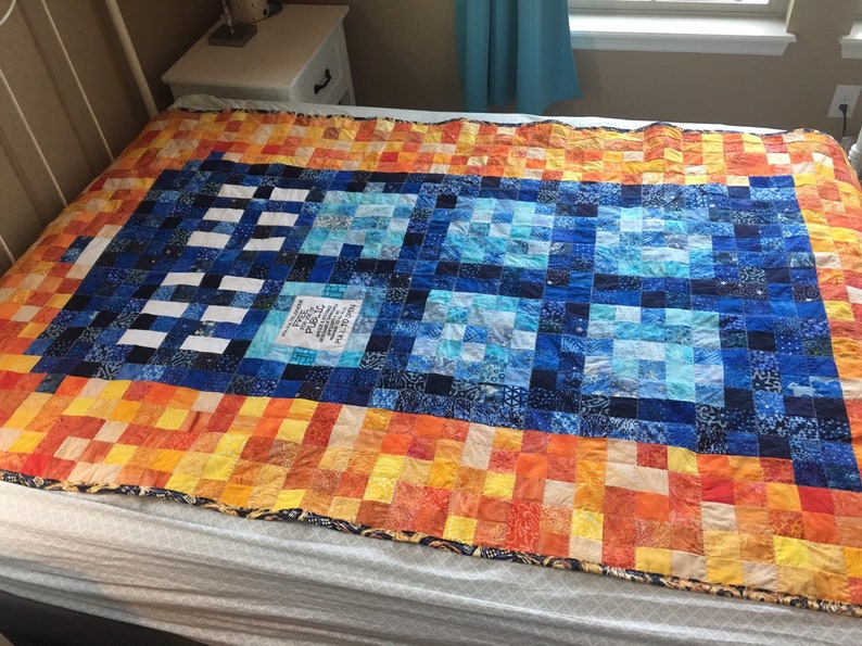 Twin Size TARDIS Dr Who Quilt image 3