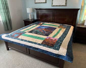 Big Bend National Park Quilt in Queen Size
