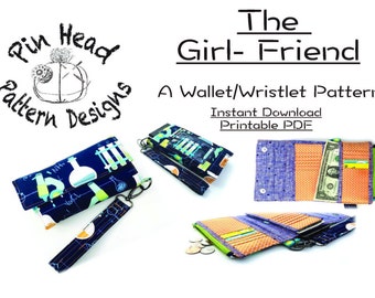 The Girl-Friend: A Wristlet / Wallet Pattern from Pin Head Pattern Designs