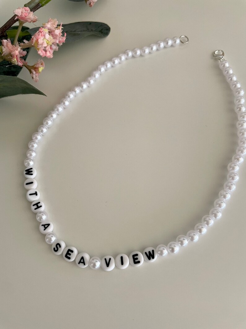 Choker choke Her With a Sea View Etsy