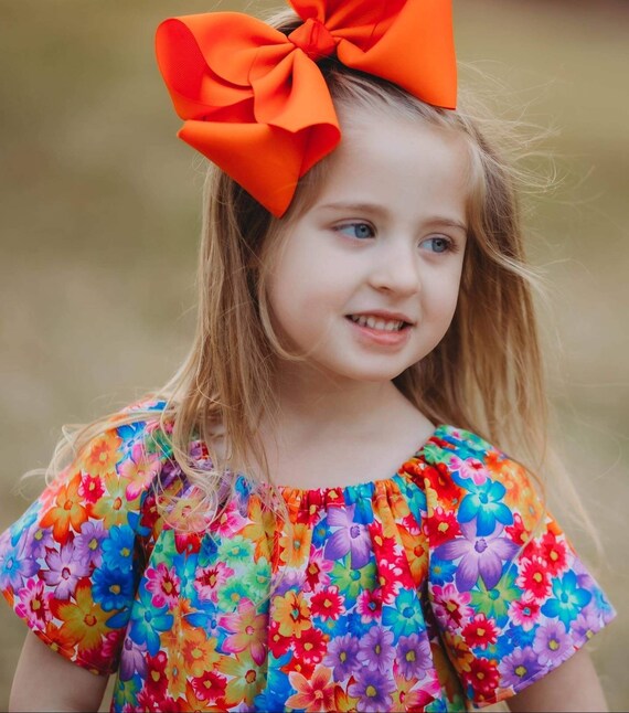 Girls Floral Dress Girls Spring Dresses Toddler Easter Dress