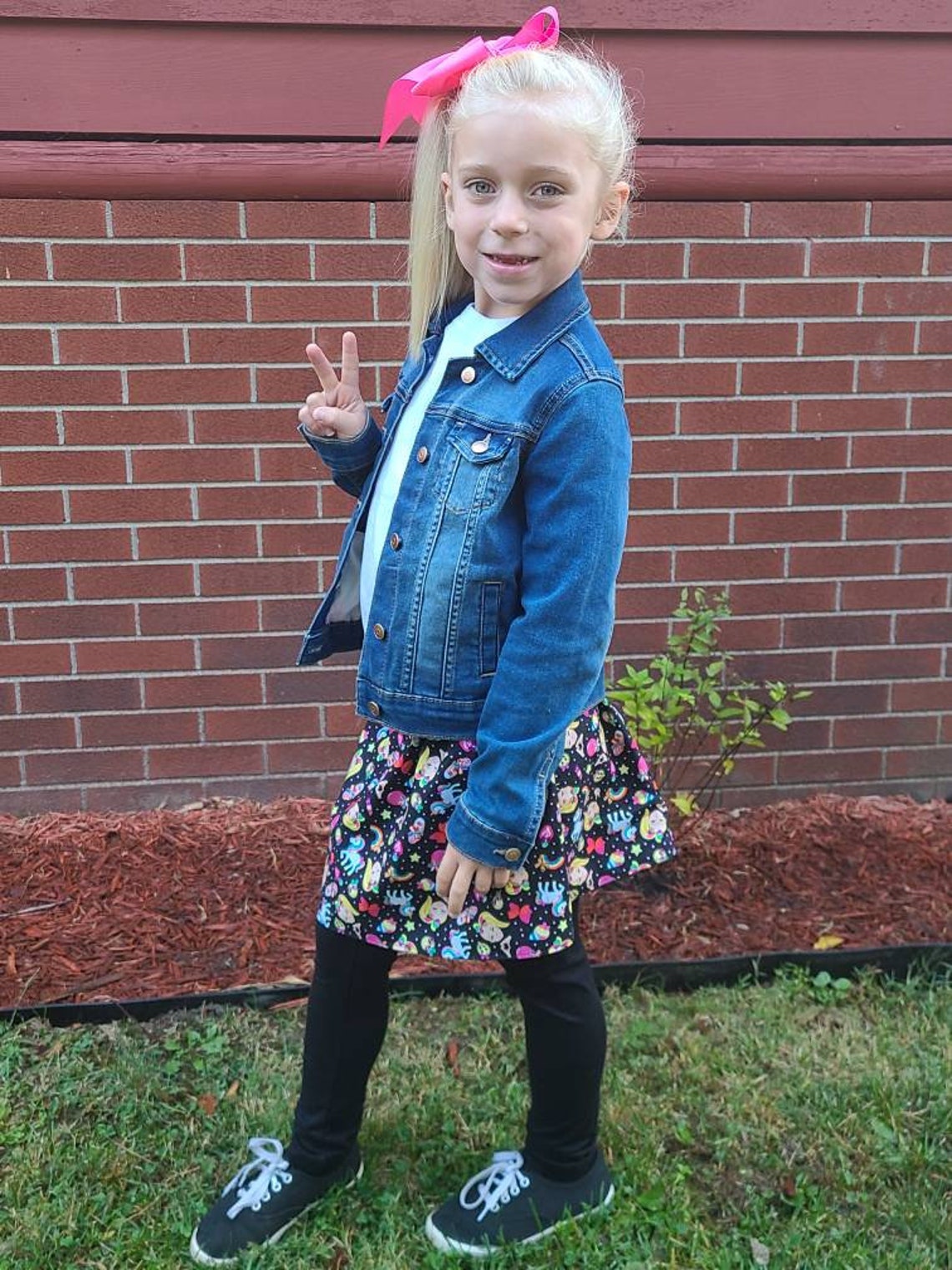 Jojo skirt Jojo Siwa outfit birthday outfit gifts for her | Etsy