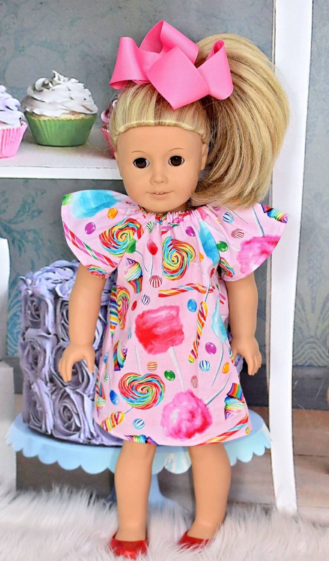 Candy Themed Dresses Doll and Me Dresses Short Sleeve Etsy
