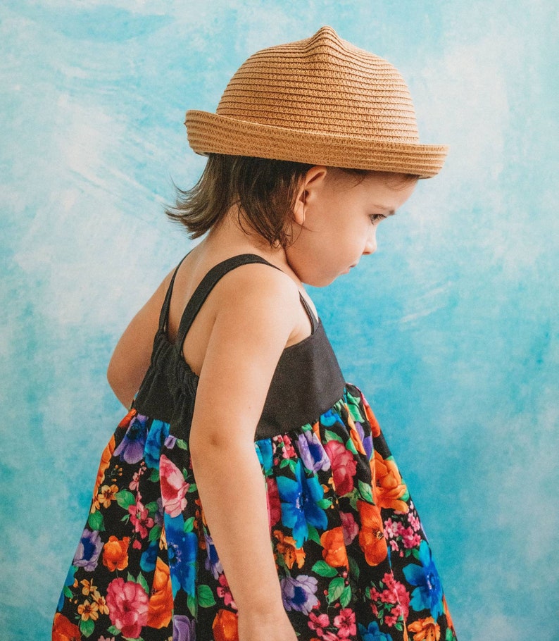 Robe Longue Adorable KELLY'S KIDS Pour Fille - Taille 6 - Imprimé Floral - Robe D'été - Occasion En Très Bon état