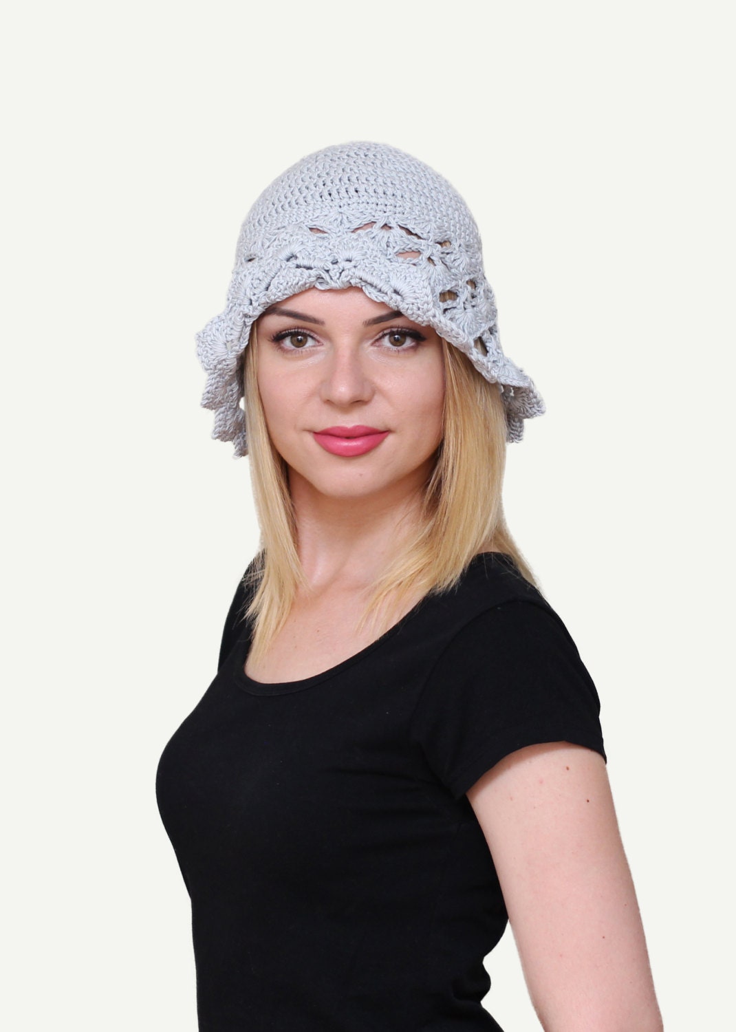 Womens beach hat Crochet sun brim hat Wide brim summer hat Etsy