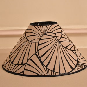 Maiko conical lampshade transparent interior image 4