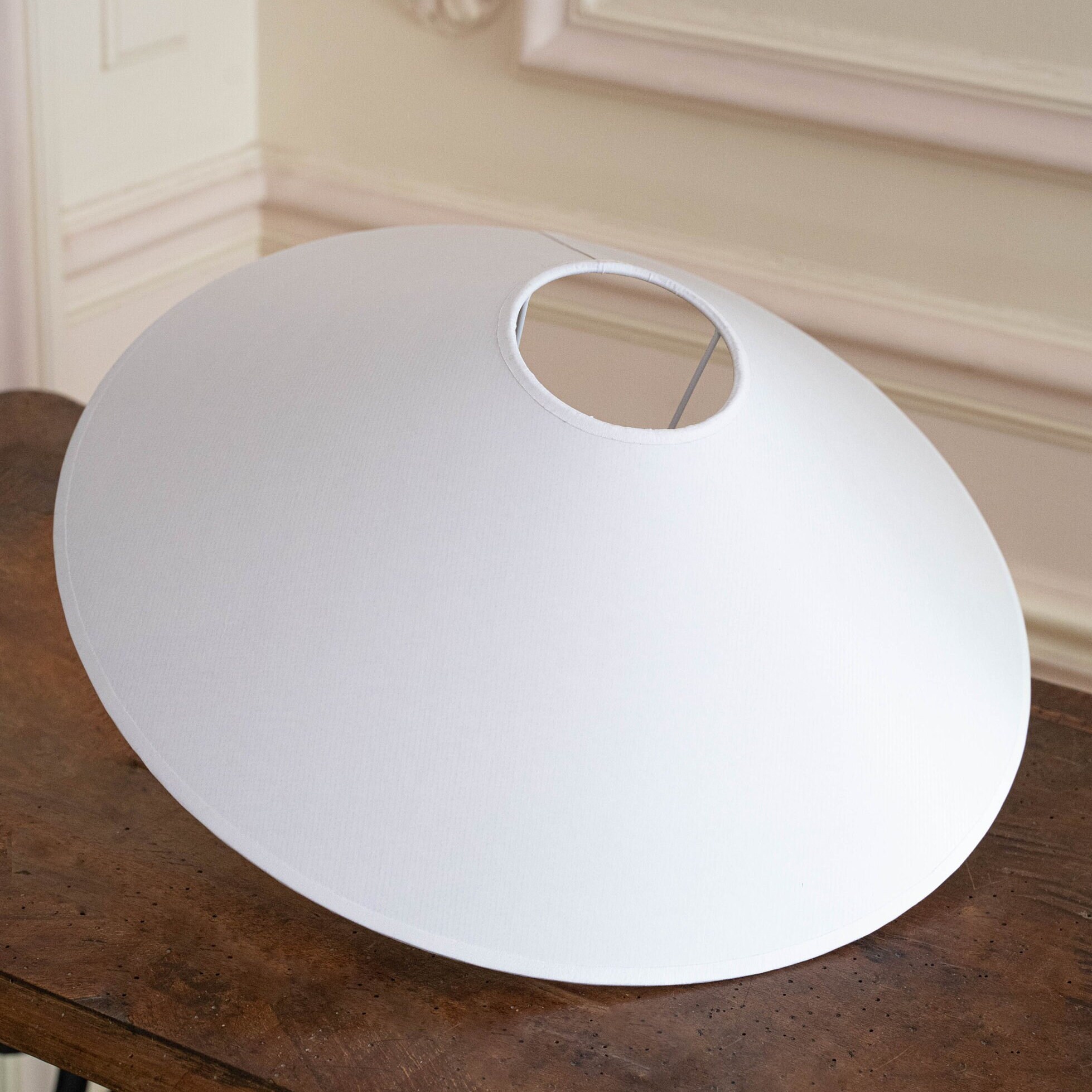 Abat-jour Cône Banci Firenze – 47 Cm, Acier Doré, Style Art Déco, Vintage