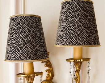 Gold interior “Coffee beans” clip lampshade (the price is indicated per lampshade)