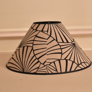 Maiko conical lampshade transparent interior image 5