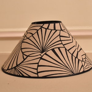 Maiko conical lampshade transparent interior image 2