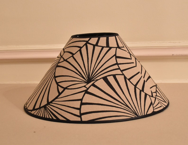 Maiko conical lampshade transparent interior image 2