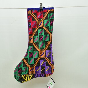 organic wool kilim stockings handmade christmas socks 11x18 christmas home decor socks santa claus socks christmas decor socks code 925