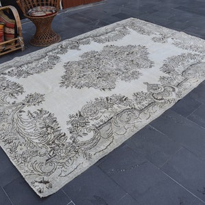 Handgewebter Kelim Teppich, Vintage Teppich, Kelimteppich 200 x 300, Boho Teppich, Handgewebter Teppich, Wollteppich, ZD7501