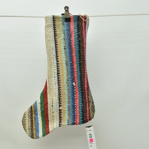 decorative kilim christmas ornament socks christmas stocking 11x18 christmas gift fireplace decorative art wall decor stocking code 623