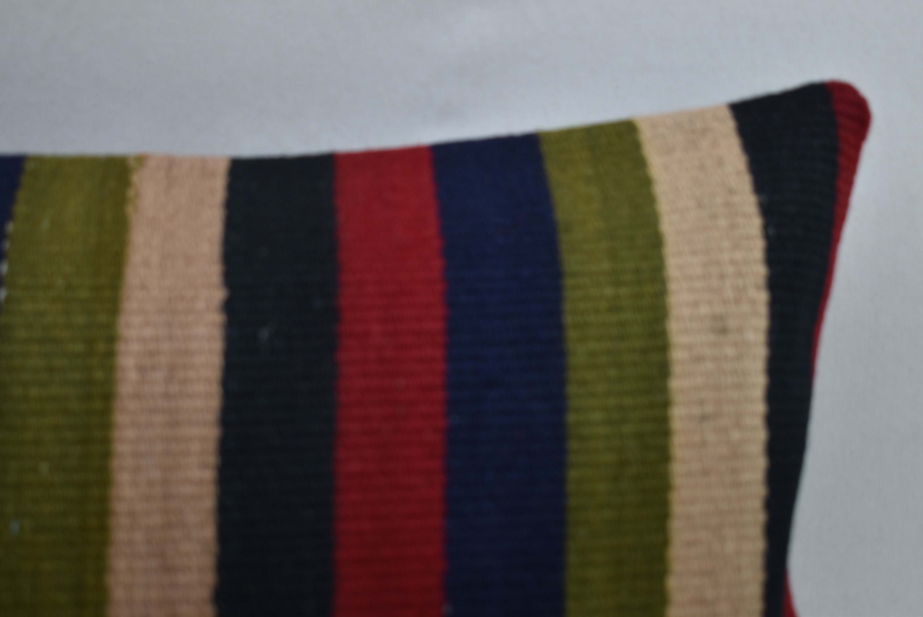 クッションカバー ストライプ キリム クッション / ストライプキリムクッション / トライバル