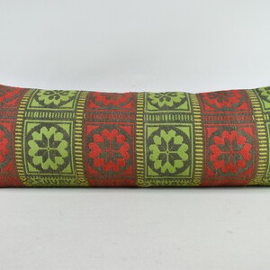 organic kilim pillow / ethnic kilim pillow / decorative kilim pillow / lumbar kilim pillow / sofa pillow / 16x48 pillow cover / code 848