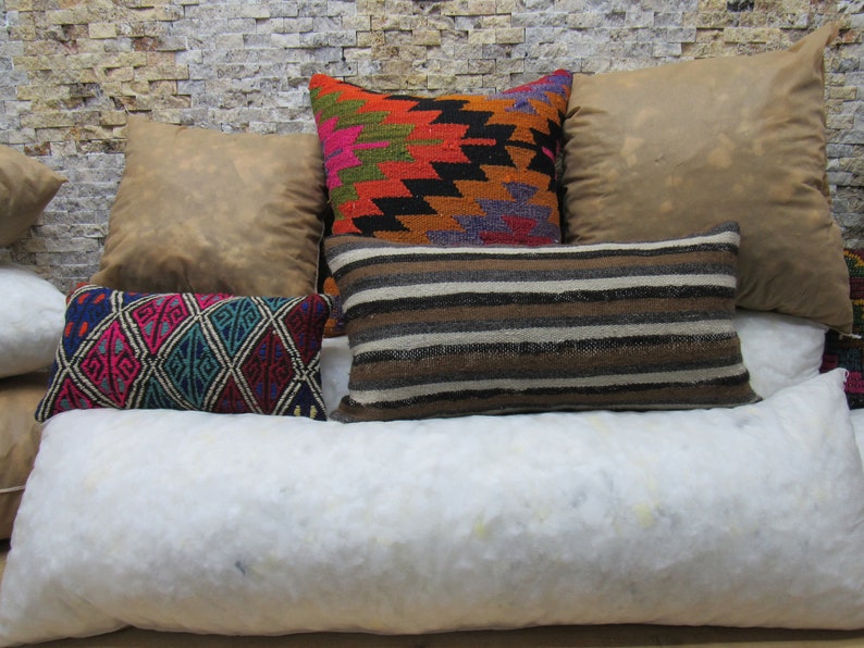 inserto de almohada kilim / inserto de espuma / inserto de almohada / inserto de cojín / inserto / relleno / espuma / almohada kilim / decoración boho / inserciones de almohada imagen 10