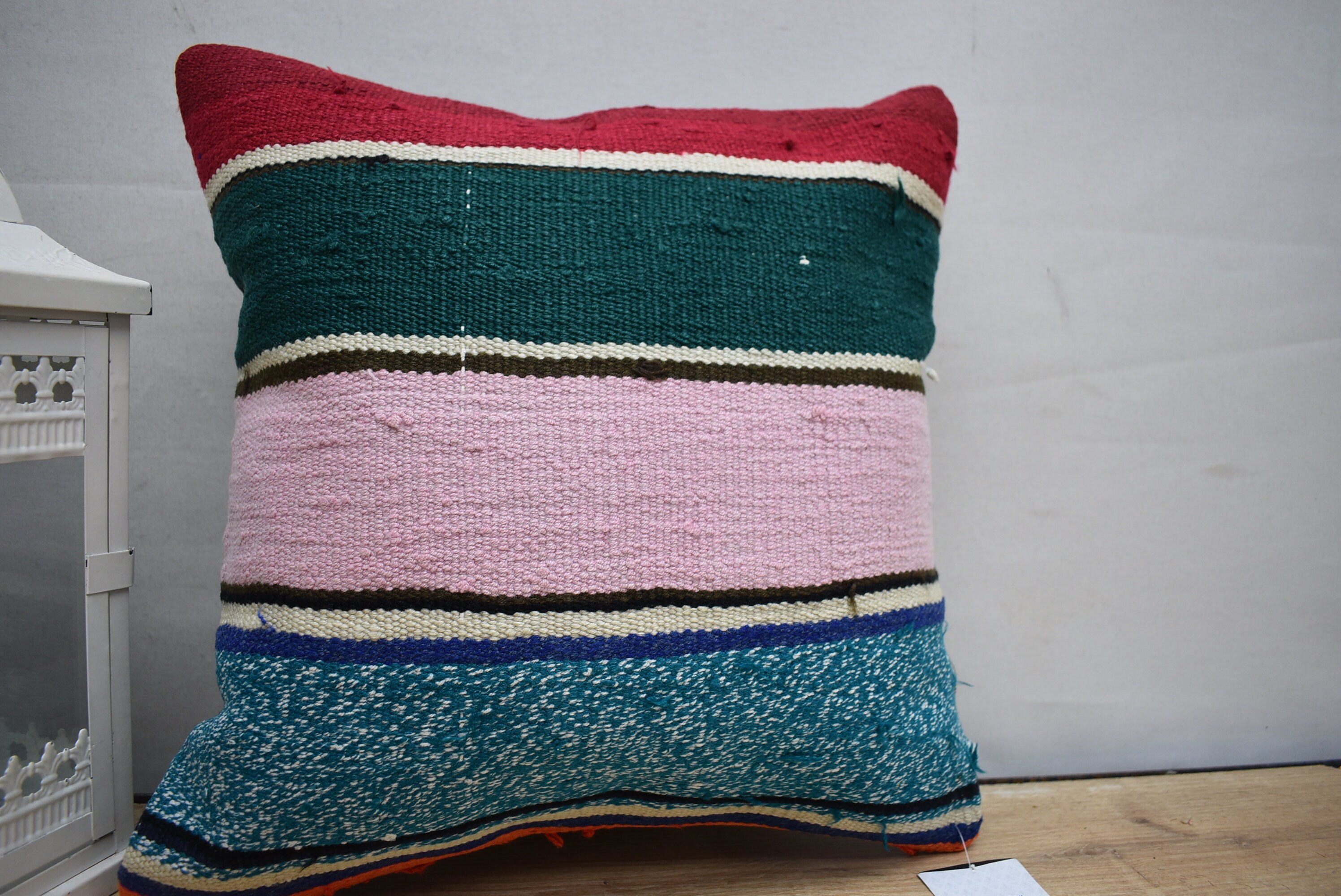 Kilim pillow / organic pillow / 16x16 bedding pillow / throw Etsy