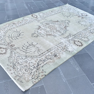 Turkish rug, Vintage rug, Large rug, Handmade rug, Wool rug, Nomadic rug, 5.5 x 8.9 Ft, Tribal rug, Bohemian rug, Aztec rug, Zd5796