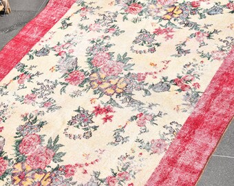 トルコ絨毯、ヴィンテージウール絨毯、エリア絨毯、アナトリア絨毯