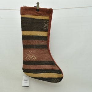 natural decorative kilim christmas socks 11x18 christmas ornament home decor socks wool decorative santa socks christmas gift code 647