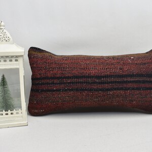 turkish pillow / nomadic pillow / coastal pillow / home decor pillow / aztec pillow / lumbar pillow / 12x24 throw pillow / code 3283